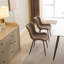 Side Chair in Brown