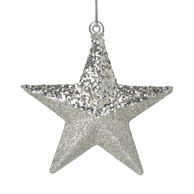 9 cm Glass Shatterproof Holiday Shaped Ornament