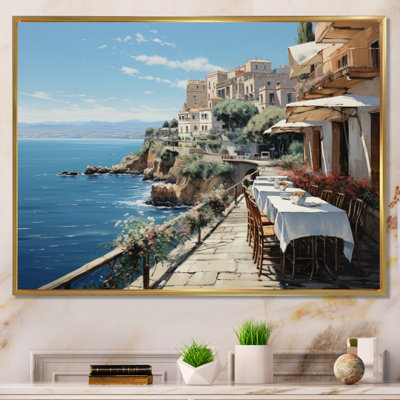 Italie, Amalfi Coast Romance - Italie, art mural