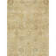 Tapis oriental rectangulaire en laine noué à la main ivoire / fauve-91230409