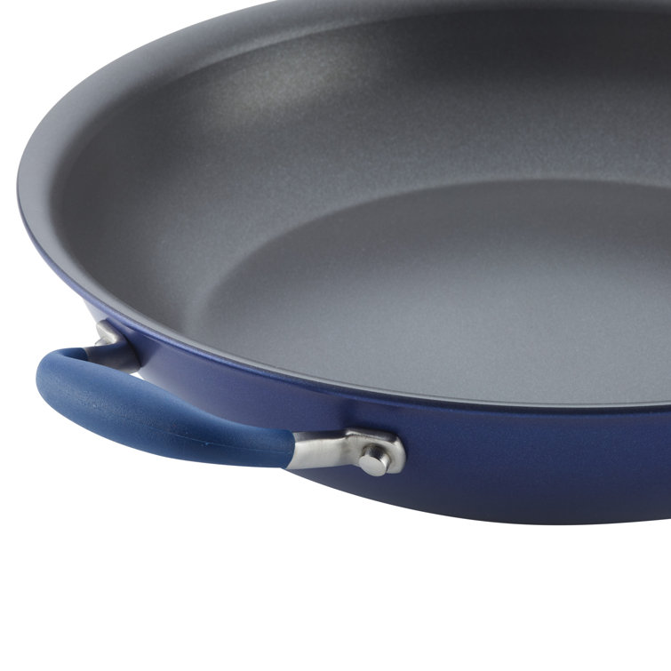 Anolon Advanced Home Hard Anodized 14.5 Skillet with Helper Handle