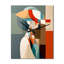 Janil - Horloge murale moderne femme Pop Art-661122599