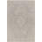Don Oriental Machine Woven Polyester Area Rug in Gray/Beige/Gold-61406399