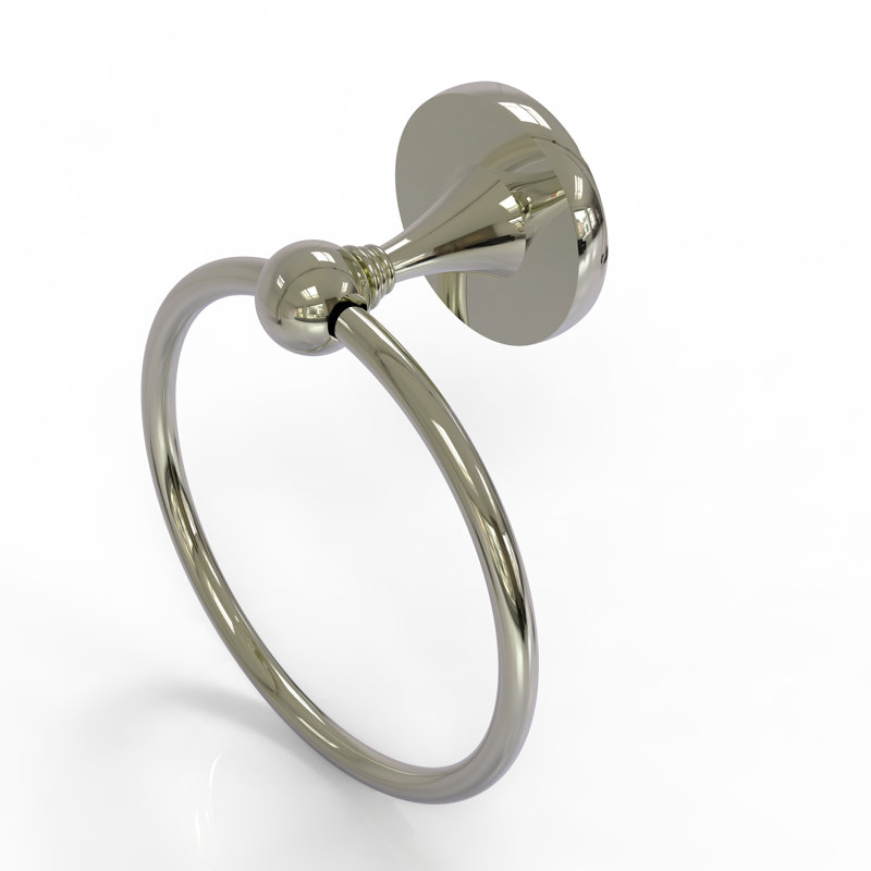 Polished Nickel Wall Mounted Towel Ring