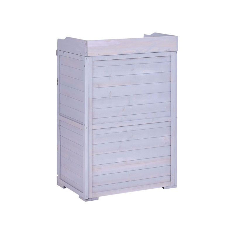 Fir Potting Bench, Grey