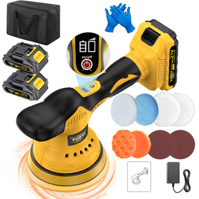 21V Lithium Ion Polissage Machine, équipement de polissage sans fil, machine de polissage de voiture, polissage de voiture sans fil
