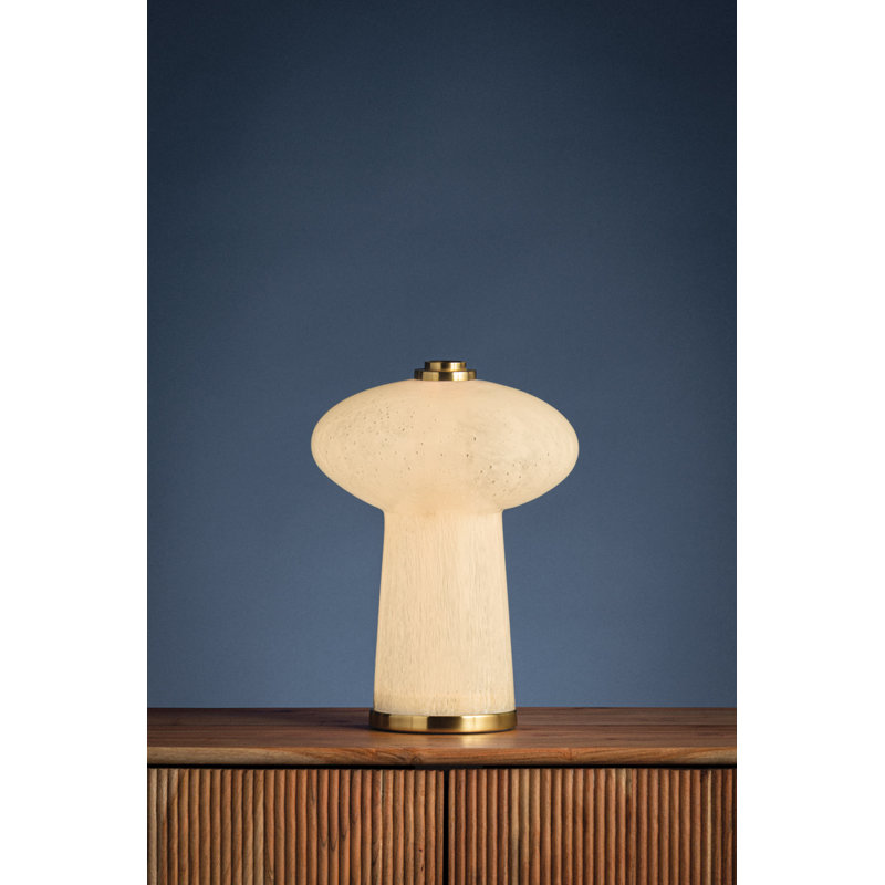 Fords Rechargeable Table Lamp in Aged Brass