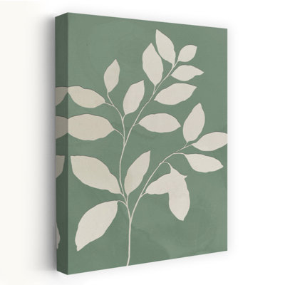 Parfaite simplicité I Nature florale et botanique Illustration moderne Art minimaliste minimaliste; Moderne
