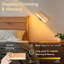 Manufactured Wood LED Swing Arm Sconce