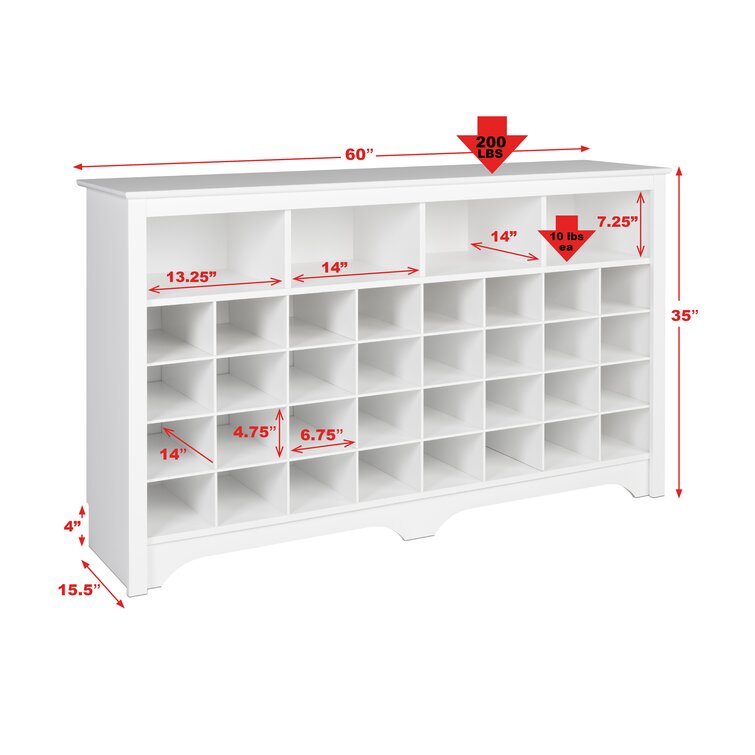  HOMICKER Shoe Rack Organizer, 32 Pair Shoe Storage