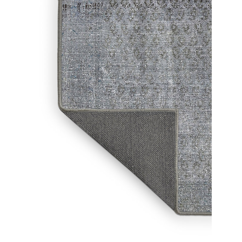 Tapis oriental en laine gris, Rectangle 6 pi x 9 pi