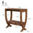 2-Tier Solid Wood End Table, Walnut-604283465