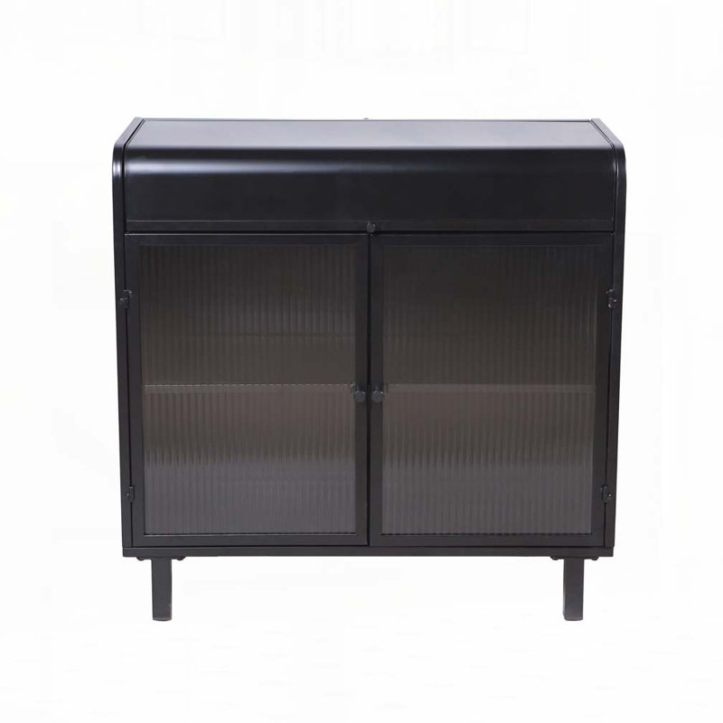 Armoire décorative avec portes en verre