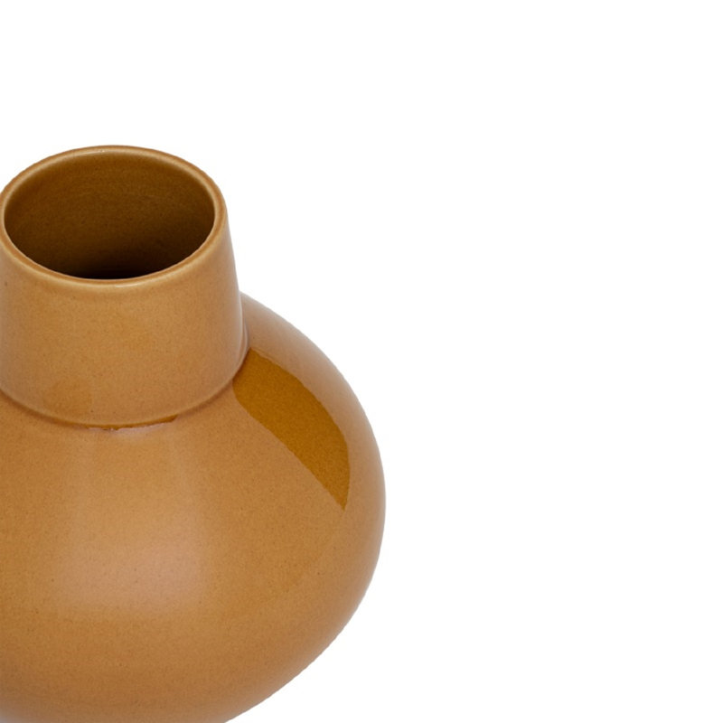 Vase Alfrida Cody, brun doré