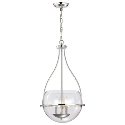 Luminaire suspendu bol 3 lumières Wewoka