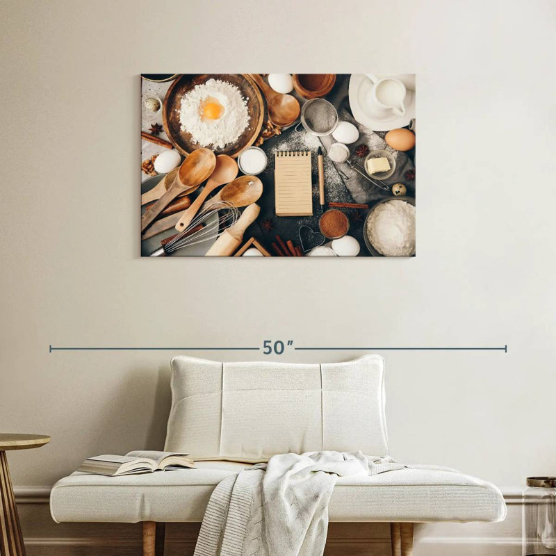 Senne Busy Baking, 24" H x 36" W