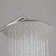 48-1/2”H Wall Mounted Outdoor Exposed Shower Fixtures Dual Handle Shower Kits