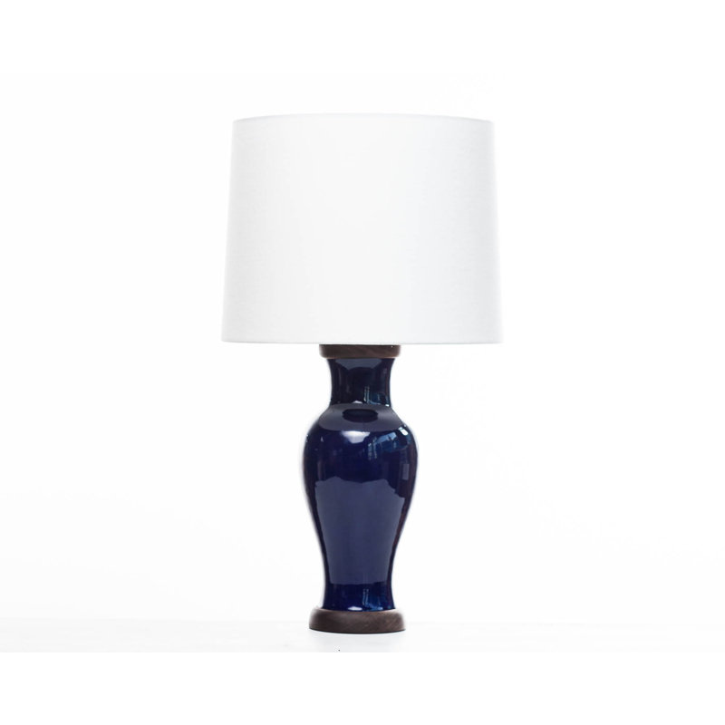 Lampe de table en cobalt 22 po Gabrielle