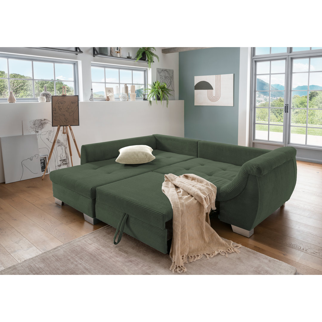 Ecksofa Booneville mit Bettfunktion