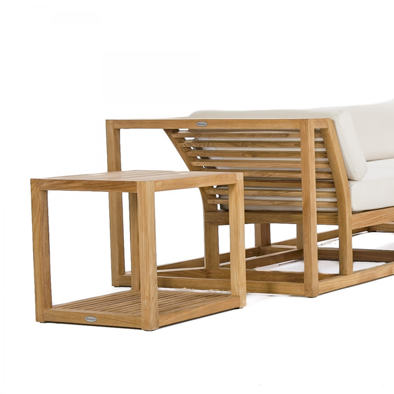 Outdoor 7 - Piece Teak Conversation Set