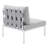 Harmony Sunbrella Outdoor Patio Aluminum Armless Chair by Modway-439340371