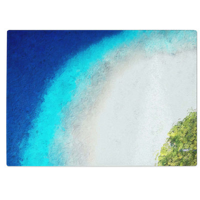 Tempered Glass Adugovaa Magu in Kihaadhoo Maldives Chopping Board