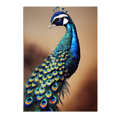 View Of A Peacock No.1 - Wall Art