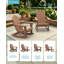 Chaises berçantes Adirondack avec repose-pieds rétractable-1179754723