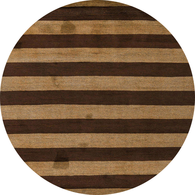 Tapis abstrait moderne 4721, Rond 3 pi