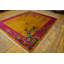 Tapis en laine antique corail / saumon / rose / jaune / or / orange