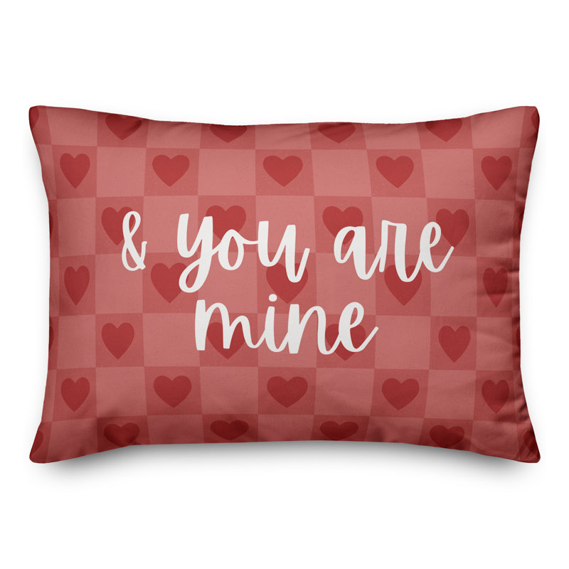 No Pattern And Not Solid Color Reversible Throw Pillow
