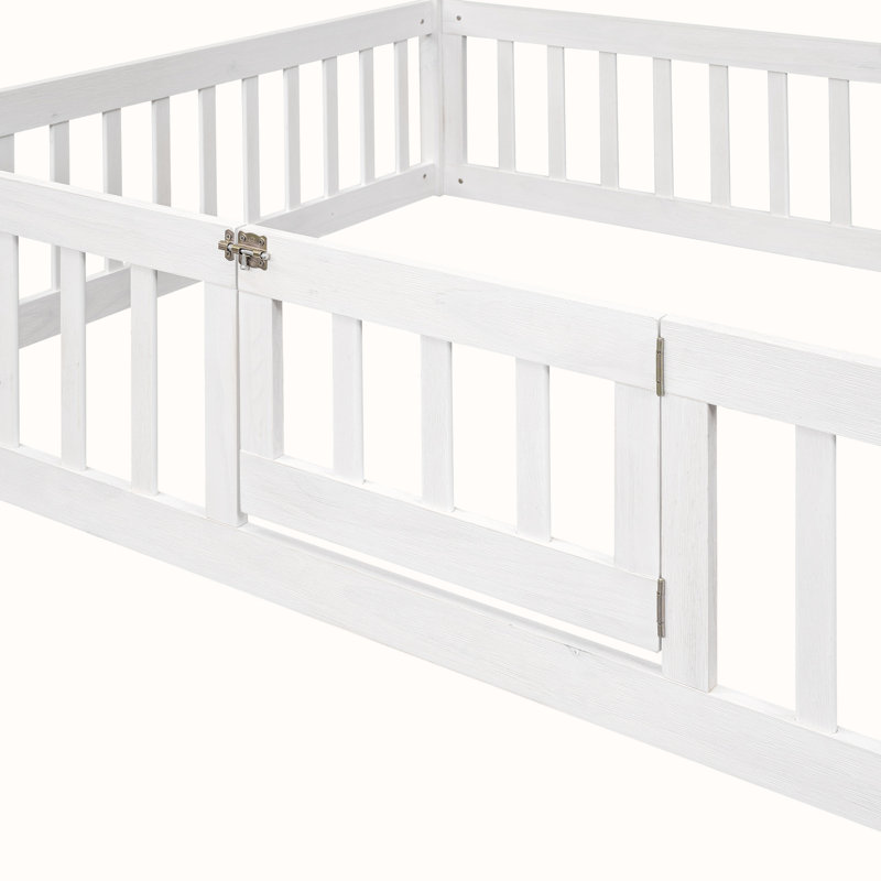 Aize Wood Platform Bed