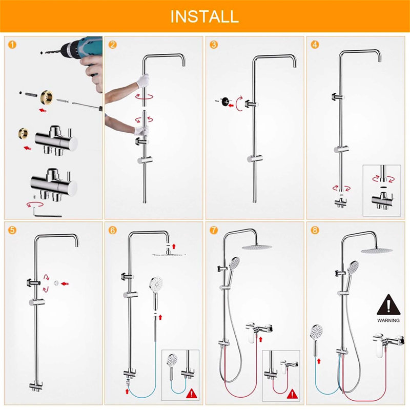 Rain Fixed Shower Head