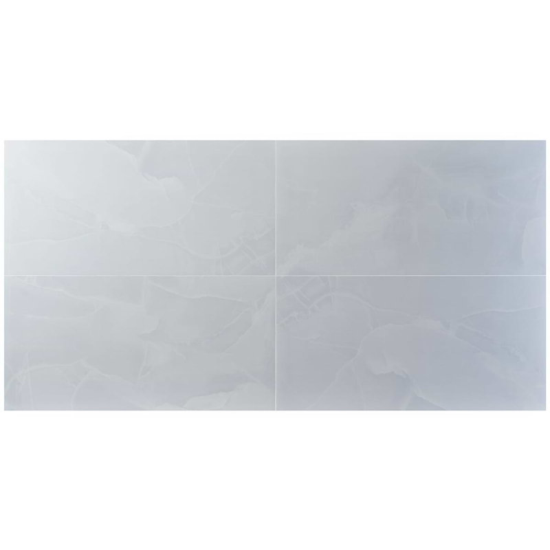 Dreamstone 24X48 Polished Porcelain Tile, Aztec Onyx Azul Polished