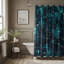 Rideau de douche Glowing Skyline - Premium-334318531