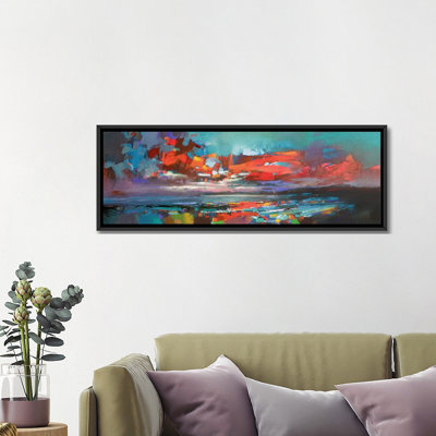 'Abstract Scapes' Gallery Wrapped Painting Print Multi-Piece Image on Canvas