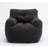 Compression Medium Adult Soft Teddy Fabric Bean Bag Chair With Foam Filled-1313060508