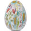 Décoration œuf floral 5,8 po Sanan