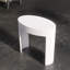 Freestanding Shower Seat Solid Surface Shower Stool