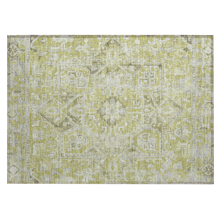 Feeley Washable Oriental Indoor / Outdoor Rug