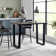 Armor Brooklyn Rectangular 140Cm L x 70Cm W Dining Table