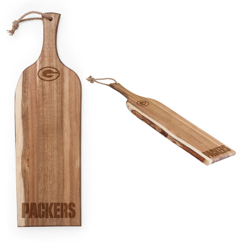 Planche à fromage en acacia Artisan, Packers de Green Bay