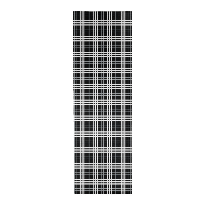 Plaid Indoor Rug, Runner 2'6" x 8'