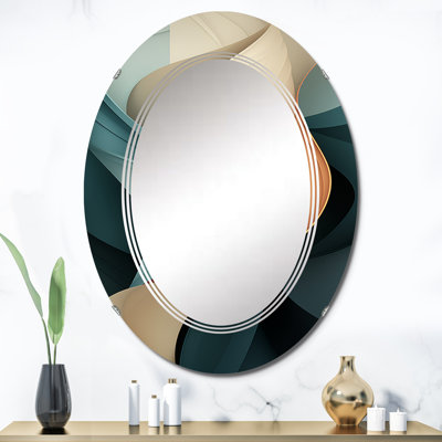 Wannie - Miroir mural moderne ovale