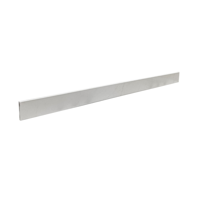 48" Backsplash Quartz Stone Carrara White 