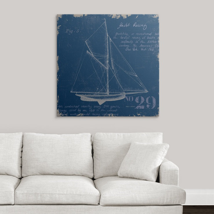 « iv » par marco fabiano, impression Sea Study, H 35 po x l 35 po x P 1,5 po, Toile