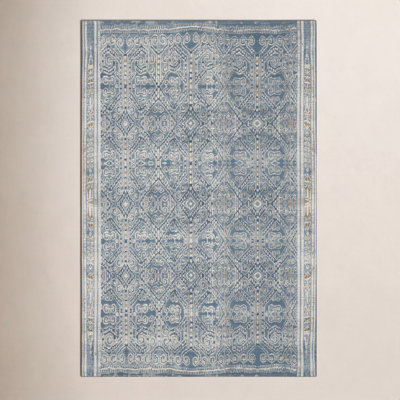 Davana Ocean Geometric Outdoor Rug