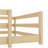 Twin Montessori Floor Bed With Fence & Wood Frame-364111989-364111979