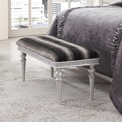 Melrose Plaza Upholstered Bench