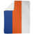 Bleu royal / orange / blanc